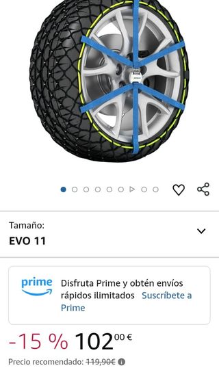 MICHELIN 8311 Cadenas De Nieve Compatibles, 11