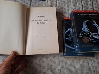 TRILOGIA cincuenta sombras de Grey (50)  Nuevo