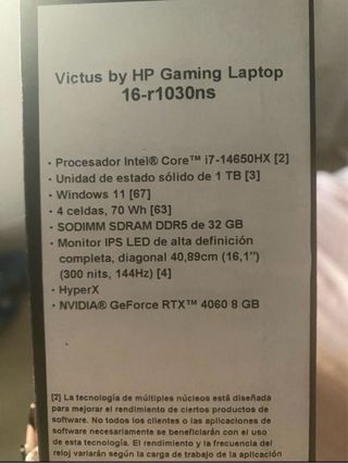 HP Victus 16 i7 | RTX 4060 | 32GB 1TB SSD