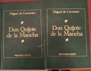 DON QUIJOTE DE LA MANCHA (DOS TOMOS) - CERVANTES
