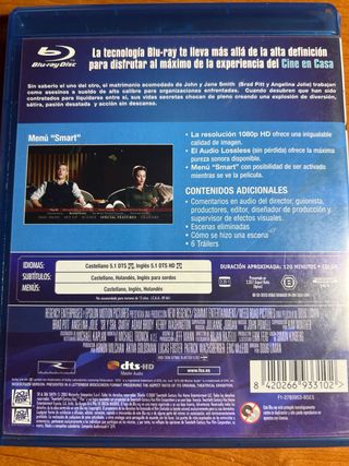 Sr. y Sra. Smith Blu-ray