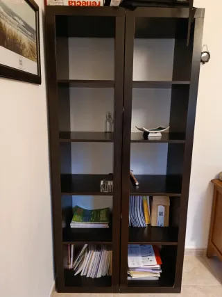 Estantería Ikea Madera Oscura