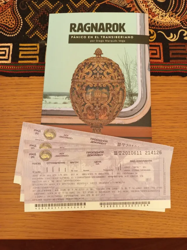 Pánico en el Transiberiano Ragnarok Juego de ROL