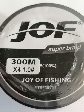 Hilo Trenzado Pesca Naranja