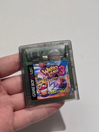 JP Wario Land 3 - game boy color
