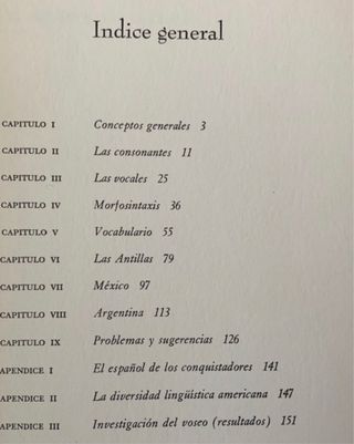 1970, EL ESPAÑOL DE AMERICA.