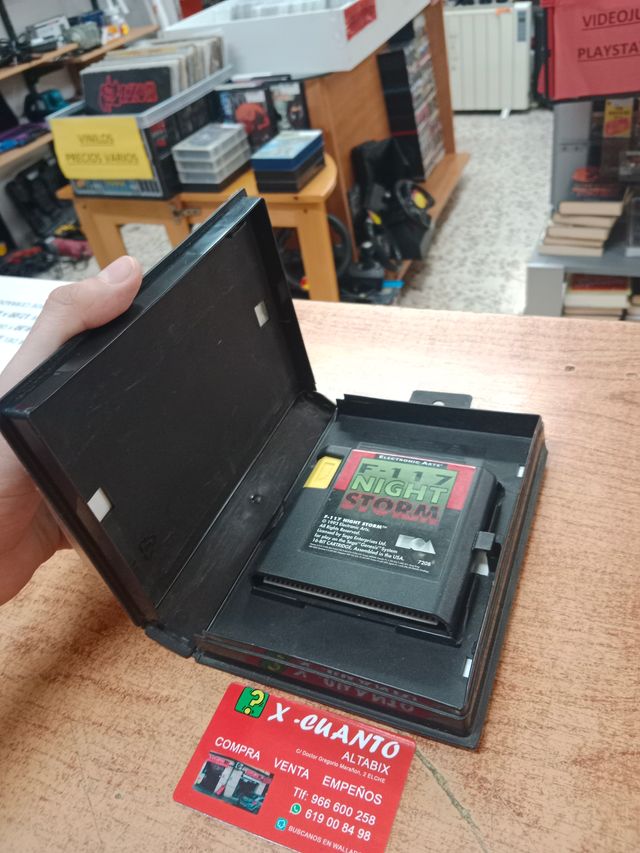 JUEGO SEGA MEGA DRIVE F-117 NIGHT STORM