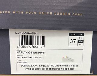 Talla 37. Zapatillas blancas U.S. POLO ASSN.