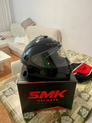 Casco Integral SMK Negro Talla XL
