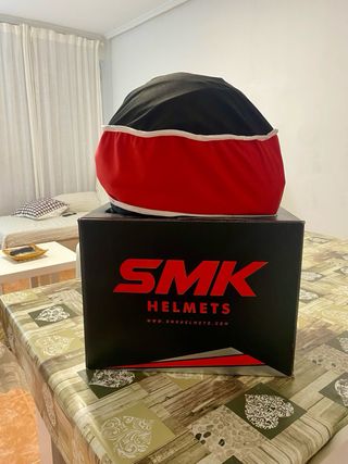 Casco Integral SMK Negro Talla XL