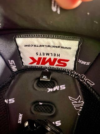 Casco Integral SMK Negro Talla XL