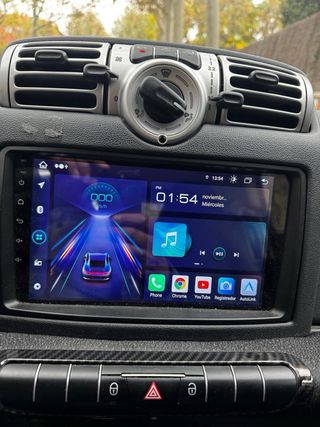 smart fortwo 2008 71 cv automatico  44.000 km