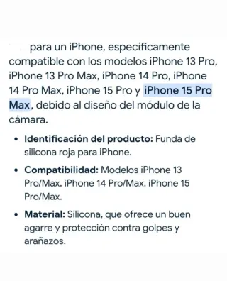 Carcasas iPhone 13/ 14 / 15 /pro /max