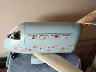 Avión Barbie Años 90