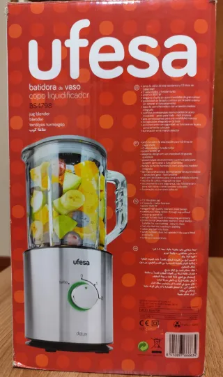 Batidora de vaso Ufesa Delux