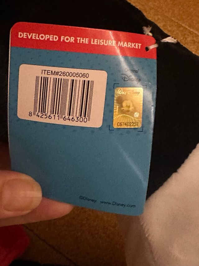 Peluche Mickey mouse gigante 120cm con etiqueta