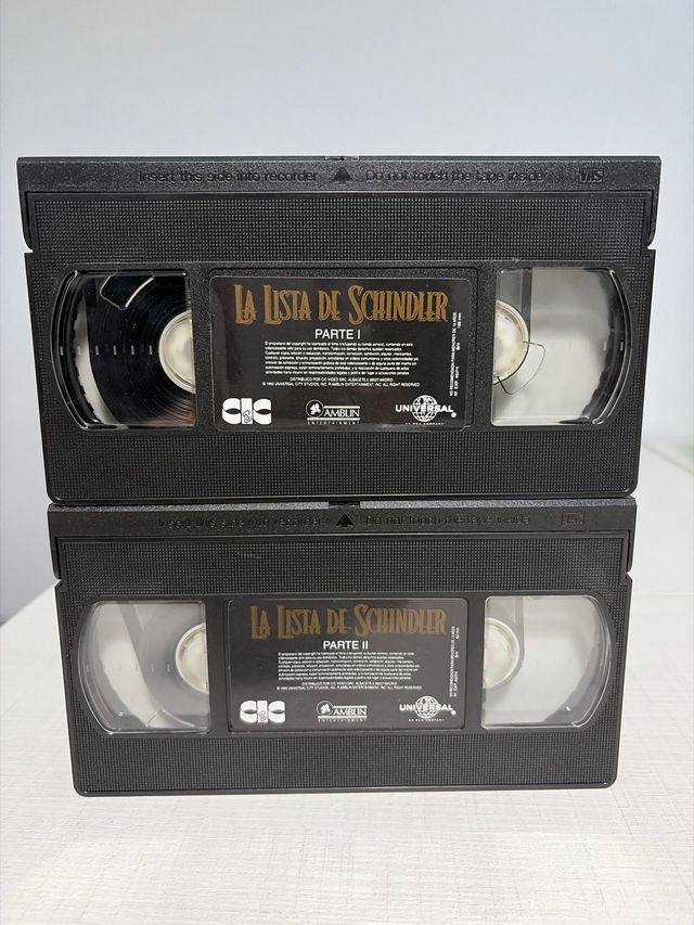 Il film Schindler VHS List.