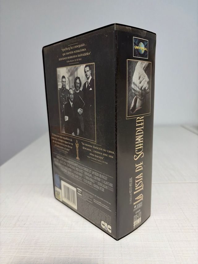 Il film Schindler VHS List.