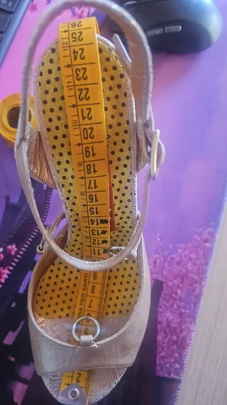 Zapato de Tango Tandolera A2 Silver Ring  9cm