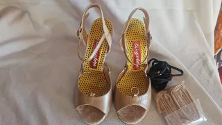 Zapato de Tango Tandolera A2 Silver Ring  9cm