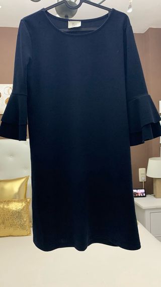 Vestido Zara azul marino talla S/M