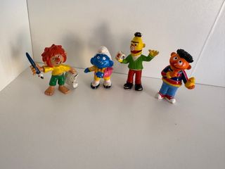 Lote de 4 figuras pvc