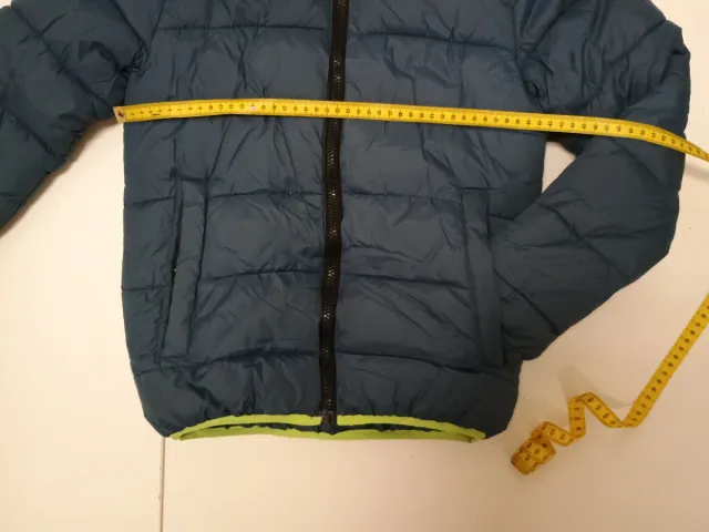 Chaqueta niño acolchada azul