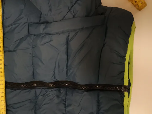 Chaqueta niño acolchada azul