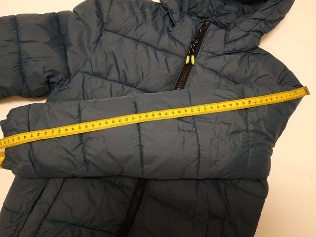 Chaqueta niño acolchada azul