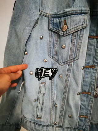 Cazadora vaquera Bershka Vintage