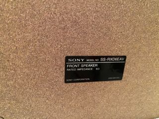 Conjunto 5 Altavoces Sony