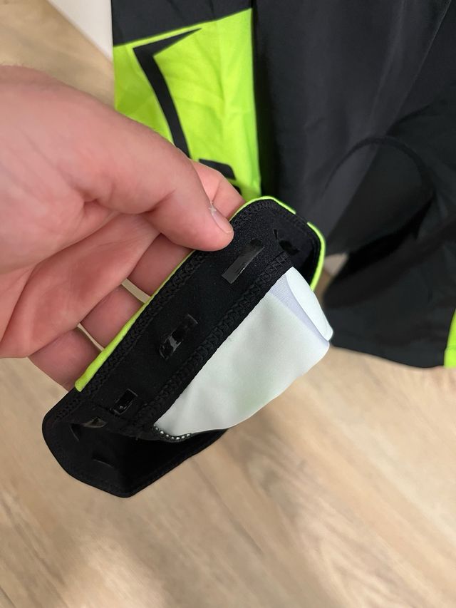 Culotte Ciclismo Inbike Negro y Verde Neón Talla L