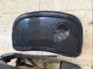 Trona Kinderkraft gris 6m-3a