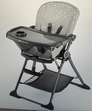 Trona Kinderkraft gris 6m-3a