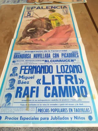 11 Carteles Toros Palencia 2005