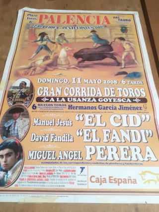 11 Carteles Toros Palencia 2005