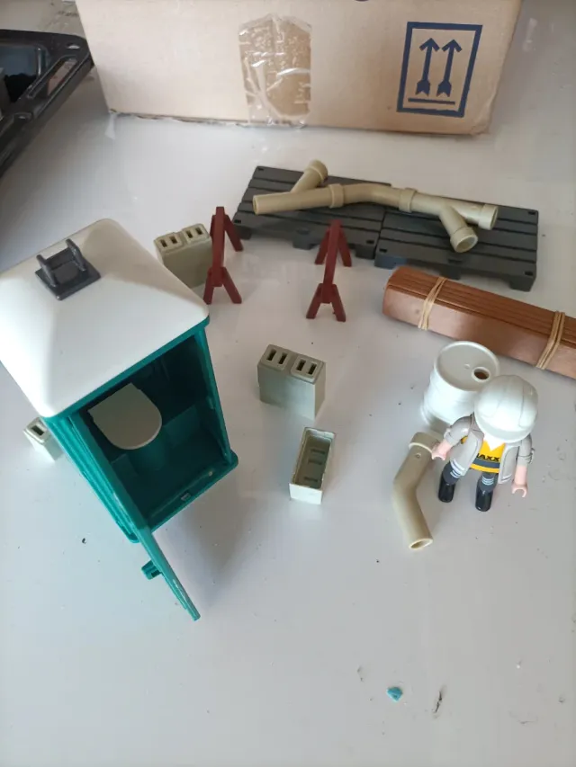 Lote obra Playmobil ver fotos