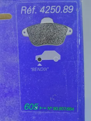 Pastillas freno Peugeot 605 OEM – Nuevas