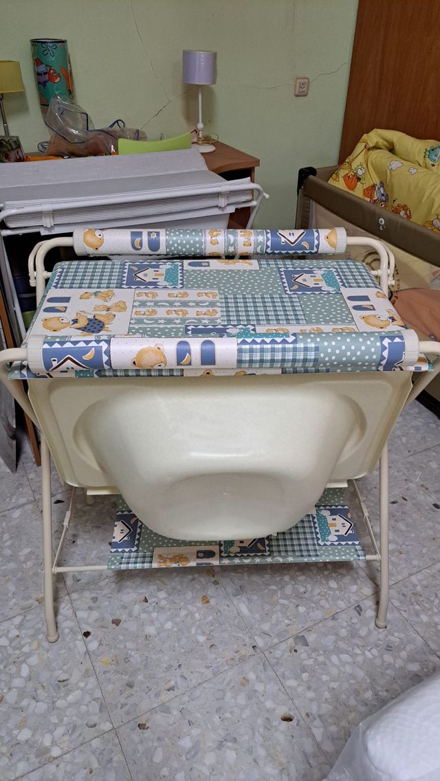 Bañera cambiador para bebé