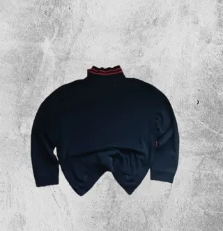 Sudadera Polo Ralph Lauren negra sin capucha