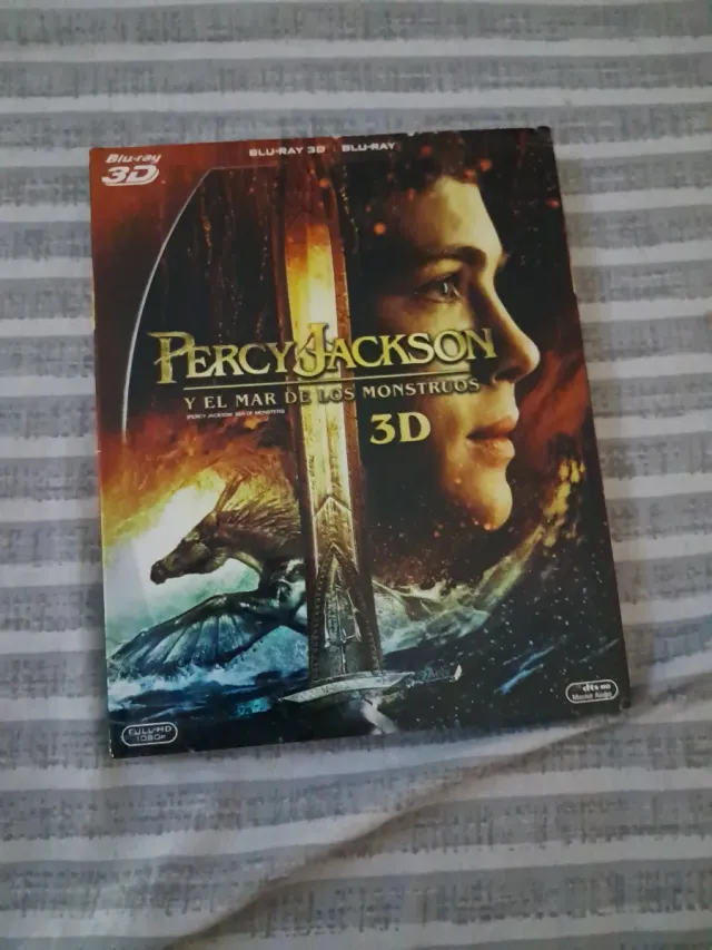 Blu-ray 3D Percy Jackson y el Mar de los Monstruos