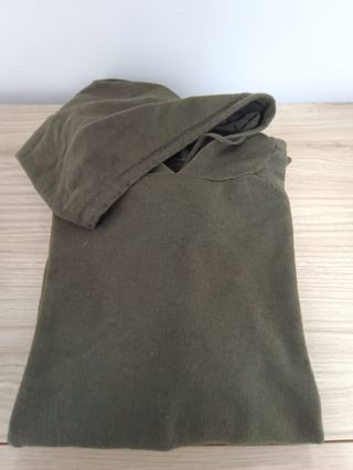 Jersey de Punto con Capucha de Mujer - Color Caqui