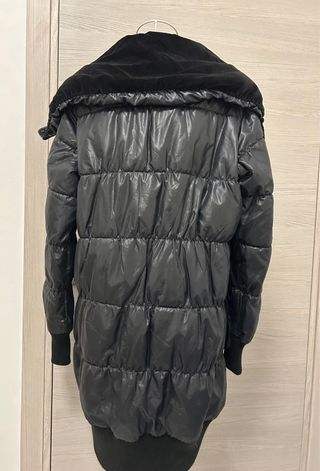 Piumino Sisley nero donna taglia 44