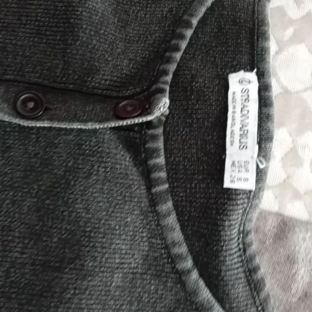 Cárdigan Stradivarius Negro Talla S