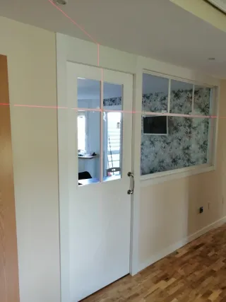 Carpintero montaje de tarima 