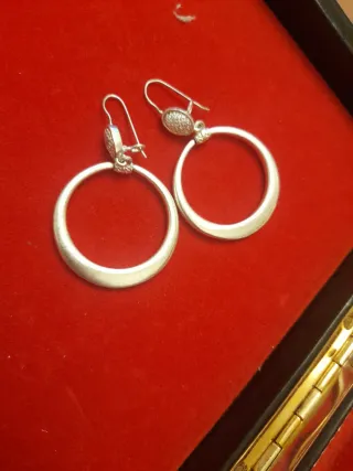 Pendientes Aro Plata
