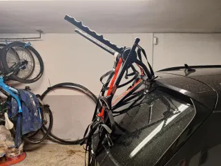 Portabicicletas portón trasero