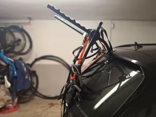 Portabicicletas portón trasero