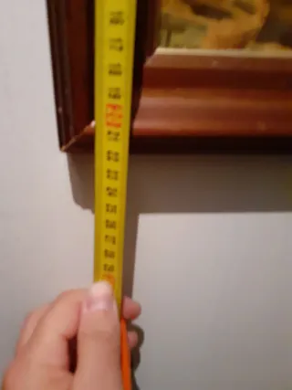 Cuadro antiguo marinero con barcas 26x21x3.ver