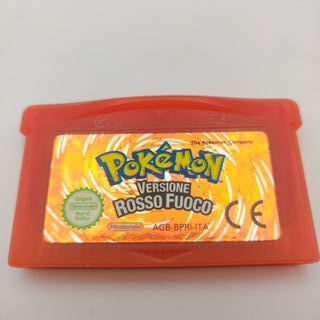 Pokemon Rosso Fuoco Nintendo Game Boy advance ITA
